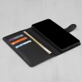Калъф – Techsuit Leather Folio – Xiaomi Redmi 15C 4G / Redmi 15C 5G / Poco C85 4G – Черен
