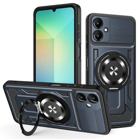 Калъф за Samsung Galaxy A06 - RuggedCam - Син