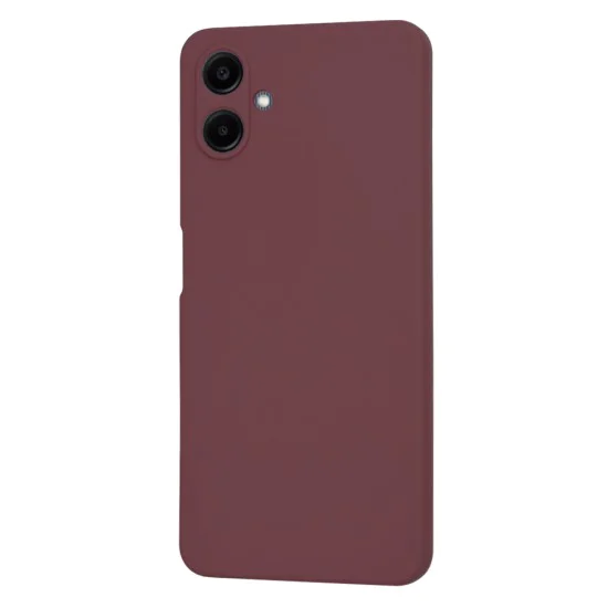 Калъф за Samsung Galaxy A06 - SoftFlex - Plum Red