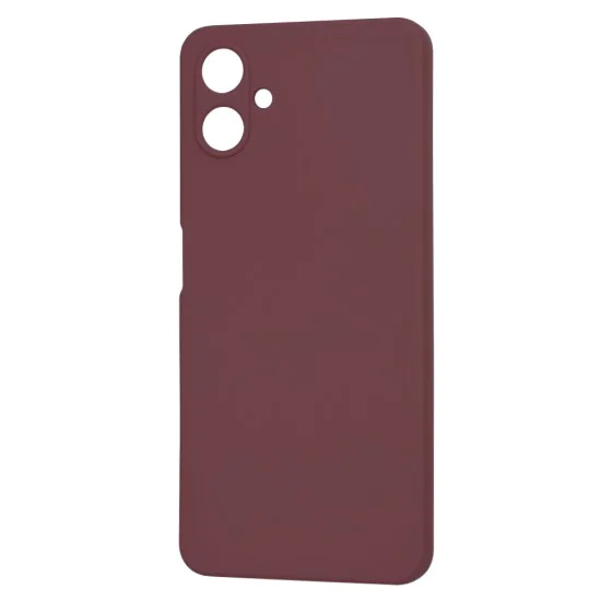 Калъф за Samsung Galaxy A06 - SoftFlex - Plum Red