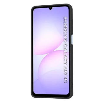 Калъф за Samsung Galaxy A07 4G - SoftFlex - Черен