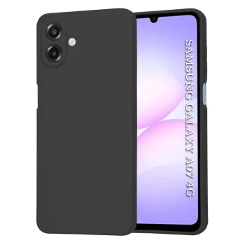 Калъф за Samsung Galaxy A07 4G - SoftFlex - Черен