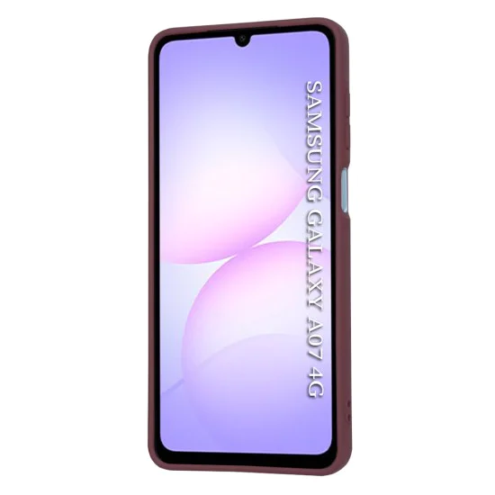 Калъф за Samsung Galaxy A07 4G - SoftFlex - Червен
