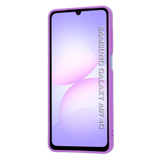 Калъф за Samsung Galaxy A07 4G - SoftFlex - Лилав