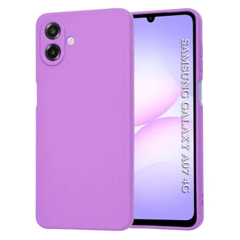 Калъф за Samsung Galaxy A07 4G - SoftFlex - Лилав