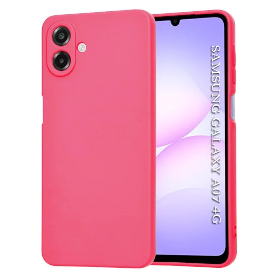 Калъф за Samsung Galaxy A07 4G - SoftFlex - Розов