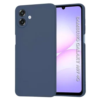 Калъф за Samsung Galaxy A07 4G - SoftFlex - Син