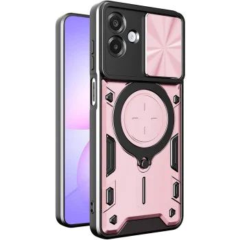 Калъф за Samsung Galaxy A07 4G – Techsuit CamGuard Pro – Rose Gold