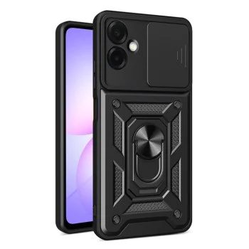Калъф за Samsung Galaxy A07 4G - Techsuit - CamShield Series - Черен