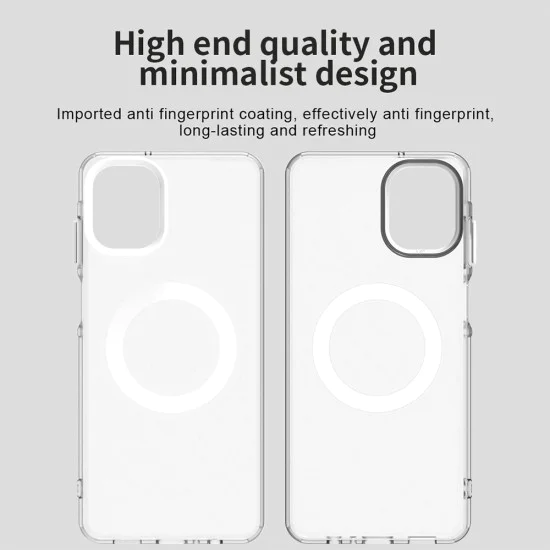 Калъф за Samsung Galaxy A07 4G - Techsuit - CandyCase MagSafe - Бял