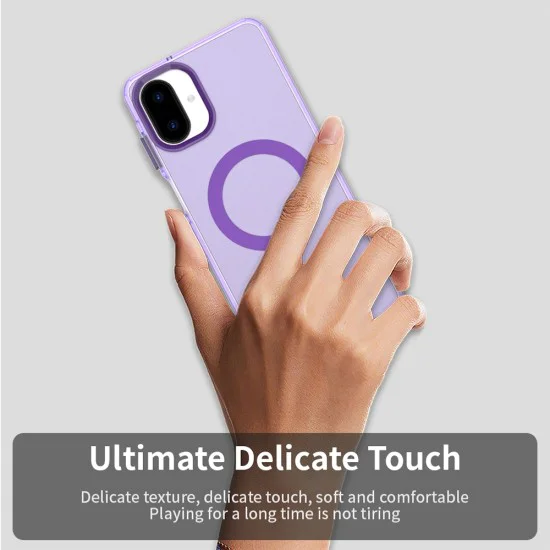 Калъф за Samsung Galaxy A07 4G - Techsuit - CandyCase MagSafe - Лилав