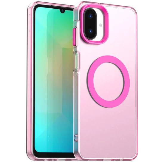 Калъф за Samsung Galaxy A07 4G - Techsuit - CandyCase MagSafe - Розов