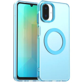 Калъф за Samsung Galaxy A07 4G - Techsuit - CandyCase MagSafe - Син