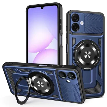 Калъф за Samsung Galaxy A07 4G - Techsuit - RuggedCam - Син