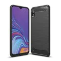 Калъф за Samsung Galaxy A10 / M10 - Carbon Silicone - Черен