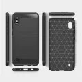 Калъф за Samsung Galaxy A10 / M10 - Carbon Silicone - Черен