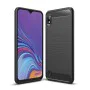 Калъф за Samsung Galaxy A10 / M10 - Carbon Silicone - Черен