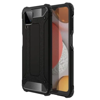 Калъф за Samsung Galaxy A12 / A12 Nacho - Hybrid Armor - Черен