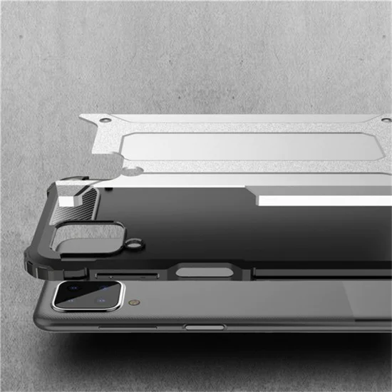 Калъф за Samsung Galaxy A12 / A12 Nacho - Hybrid Armor - Черен