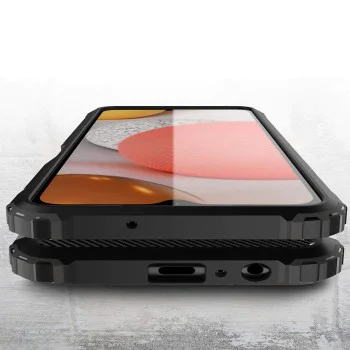 Калъф за Samsung Galaxy A12 / A12 Nacho - Hybrid Armor - Черен