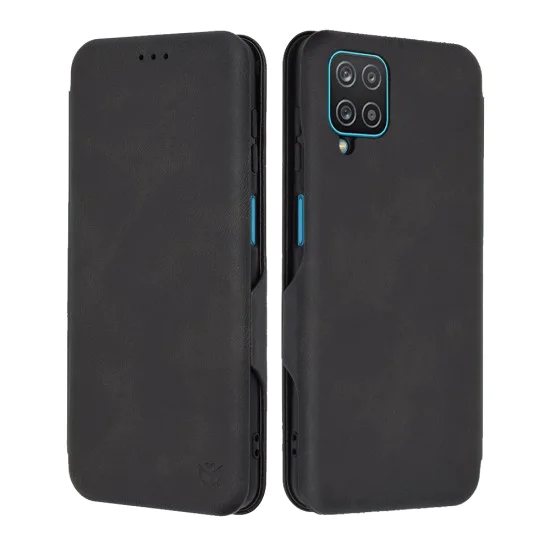 Калъф за Samsung Galaxy A12 / A12 Nacho - Safe Wallet Plus - черен