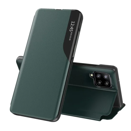 Калъф за Samsung Galaxy A12 / A12 Nacho - eFold Series - Dark Green