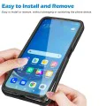 Калъф за Samsung Galaxy A12 + Протектор - ColorVerse 360 ​​Series - Черен