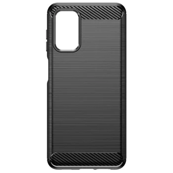 Калъф за Samsung Galaxy A13 4G - Carbon Silicone - Черен