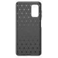 Калъф за Samsung Galaxy A13 4G - Carbon Silicone - Черен