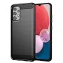 Калъф за Samsung Galaxy A13 4G - Carbon Silicone - Черен