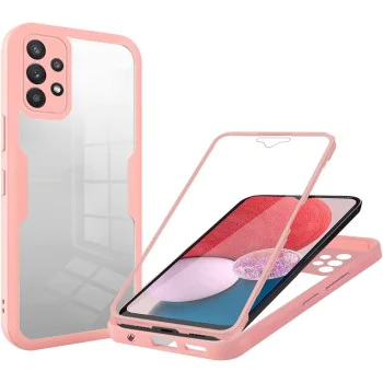 Калъф за Samsung Galaxy A13 4G + Протектор - ColorVerse 360 ​​Series - Розов