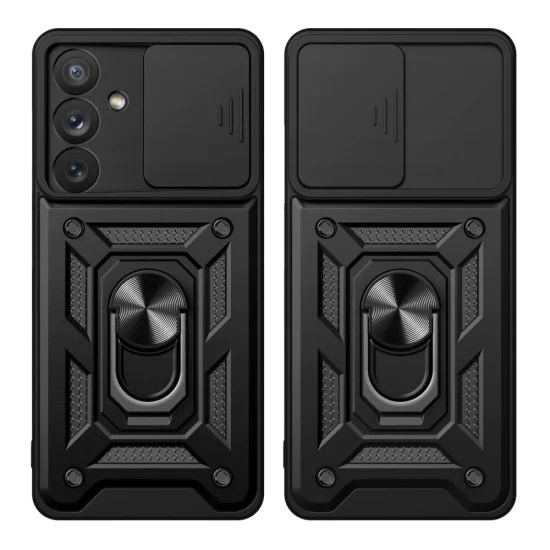 Калъф за Samsung Galaxy A14 4G / A14 5G - CamShield Series - черен
