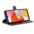 Калъф за Samsung Galaxy A14 4G / A14 5G - Дневник Книжка - Черен