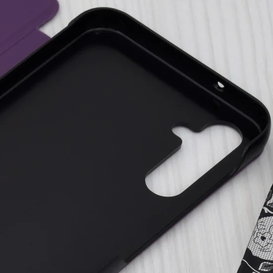 Калъф за Samsung Galaxy A14 4G / A14 5G - eFold Series - Лилав