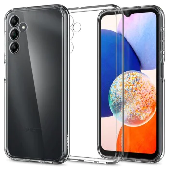 Калъф за Samsung Galaxy A14 5G - Spigen - Ultra Hybrid - Clear