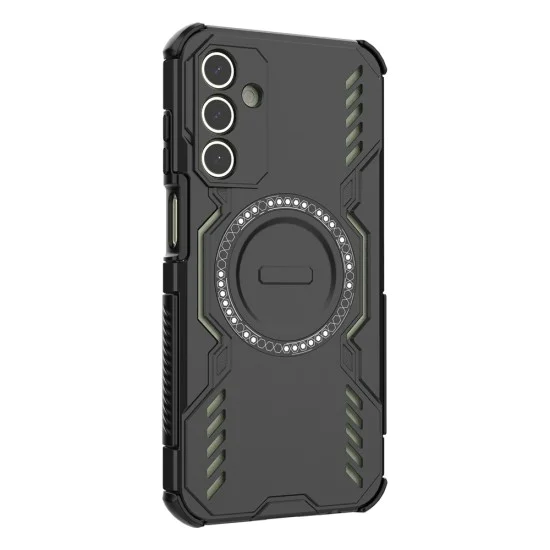Калъф за Samsung Galaxy A15 4G / A15 5G - ArmorMag Case - Черен