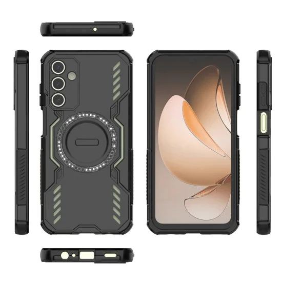 Калъф за Samsung Galaxy A15 4G / A15 5G - ArmorMag Case - Черен
