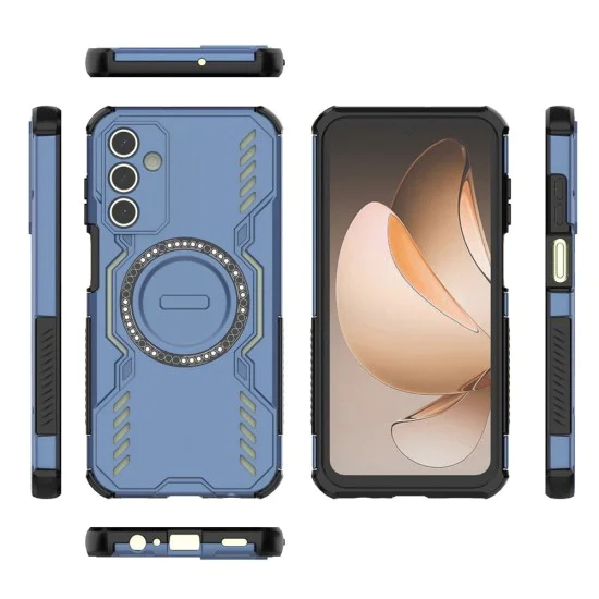 Калъф за Samsung Galaxy A15 4G / A15 5G - ArmorMag Case - Син