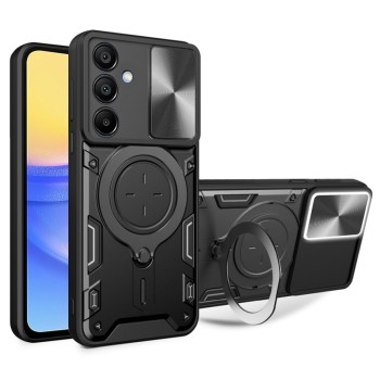 Калъф за Samsung Galaxy A15 4G / A15 5G - CamGuard Pro - черен