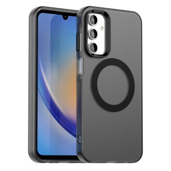 Калъф за Samsung Galaxy A15 4G / A15 5G - CandyCase MagSafe - Черен