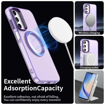 Калъф за Samsung Galaxy A15 4G / A15 5G - CandyCase MagSafe - Лилав