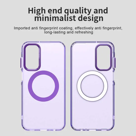 Калъф за Samsung Galaxy A15 4G / A15 5G - CandyCase MagSafe - Лилав
