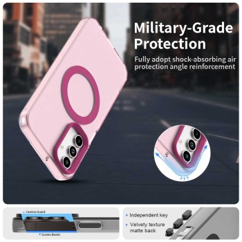 Калъф за Samsung Galaxy A15 4G / A15 5G - CandyCase MagSafe - Розов