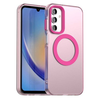Калъф за Samsung Galaxy A15 4G / A15 5G - CandyCase MagSafe - Розов