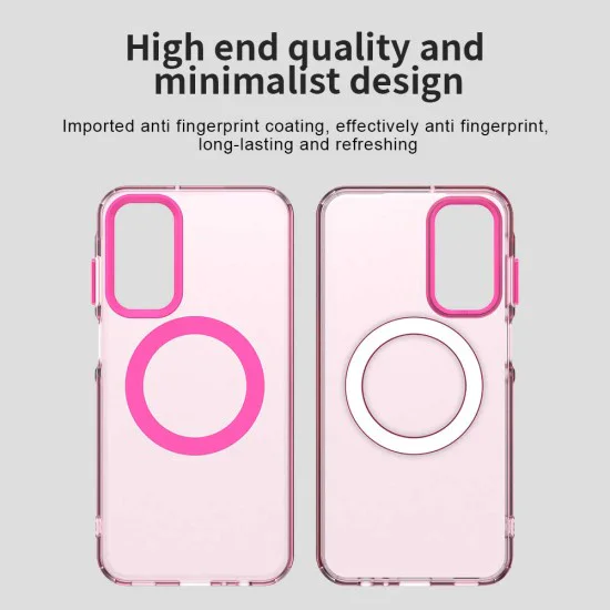 Калъф за Samsung Galaxy A15 4G / A15 5G - CandyCase MagSafe - Розов