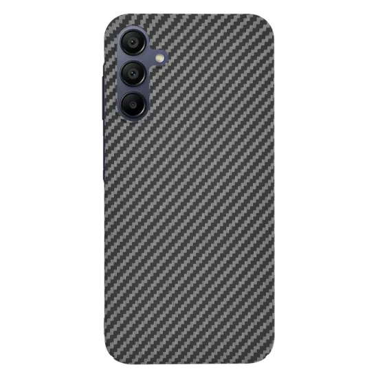 Калъф за Samsung Galaxy A15 4G / A15 5G - Carbonite FiberShell - Черен