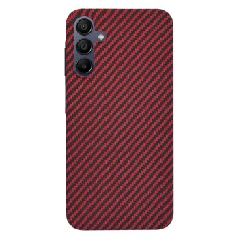 Калъф за Samsung Galaxy A15 4G / A15 5G - Carbonite FiberShell - Червен