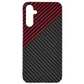 Калъф за Samsung Galaxy A15 4G / A15 5G - Carbonite FiberShell - Red Vortex