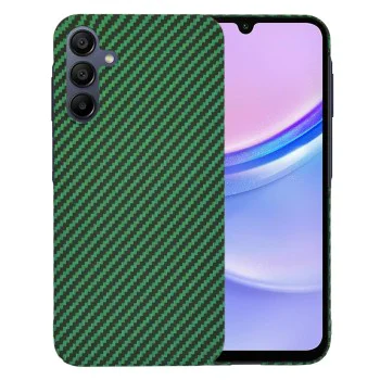 Калъф за Samsung Galaxy A15 4G / A15 5G - Carbonite FiberShell - Зелен