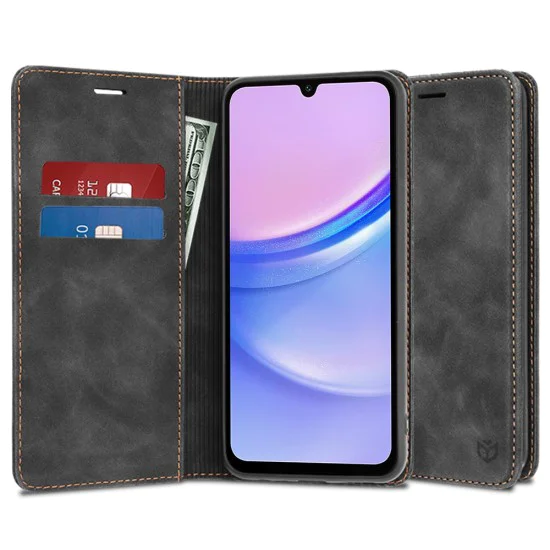 Калъф за Samsung Galaxy A15 4G / A15 5G - Confy Cover - черен
